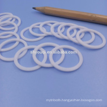 White PTFE rubber gasket wirh different sizes